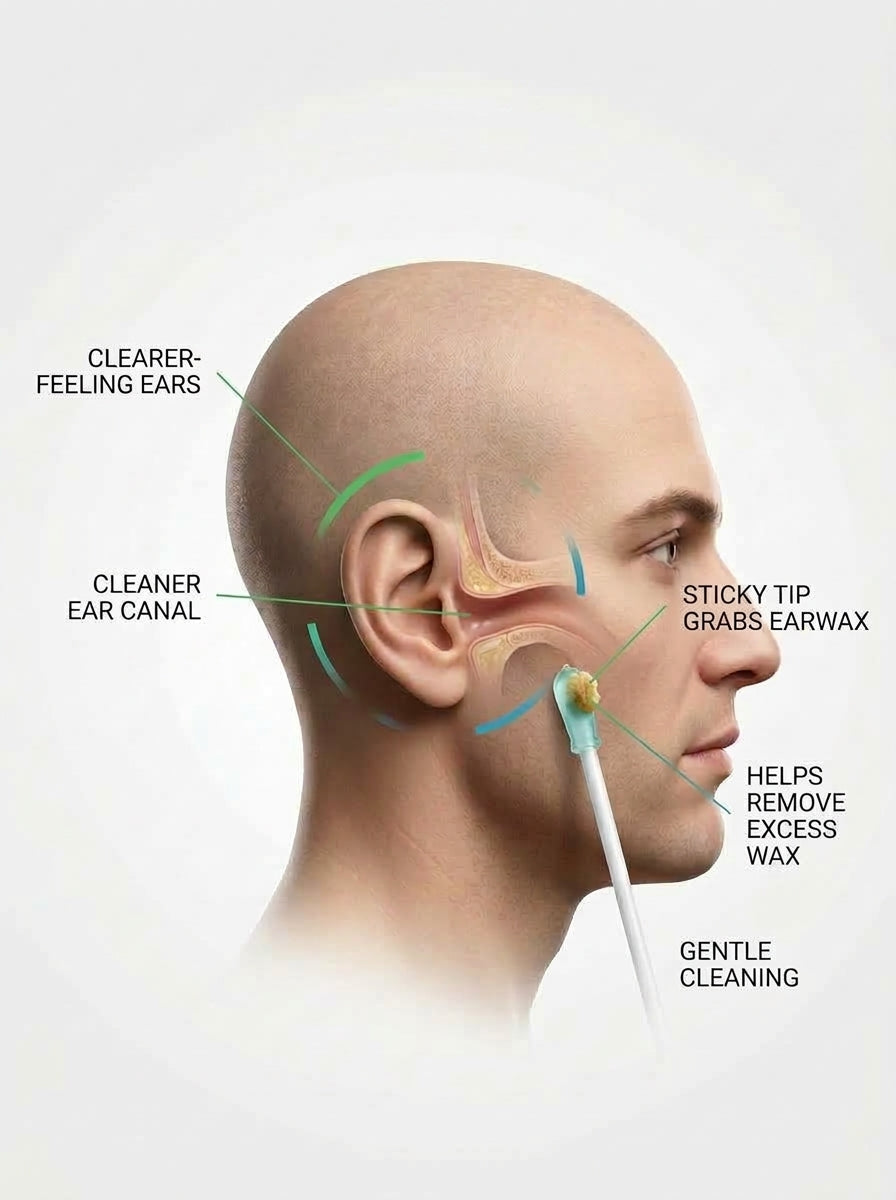Resin-Tip Earcleaners